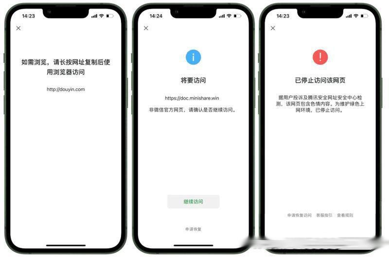 微信域名拦截检测程序微信域名防红查询代码微信域名被封检测腾讯官方API接口源码